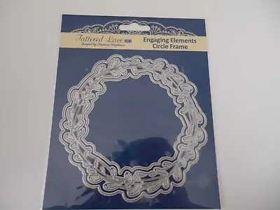 Tattered Lace Engaging Elements Circle Frame - Craft Cutting Die Set  New • £9.95