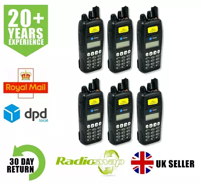 TAIT TP8140 UHF 400-470MHZ 4 WATT  IP67 WATERPROOF TWO WAY RADIOS  X 6 • £595