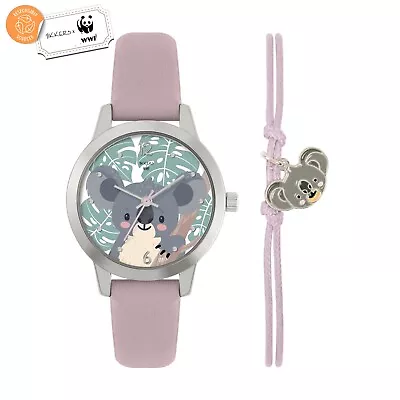Tikkers X WWF  KIds Koala Dial Watch & Koala Charm Bracelet Gift Set • £12.99