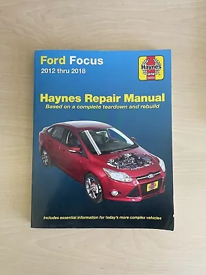 $30 • Buy Ford Focus Repair Manual: 2012-2018 By Haynes #36035
