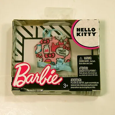 BARBIE Hello Kitty Top  Doll New In Box 2017 • $20.56