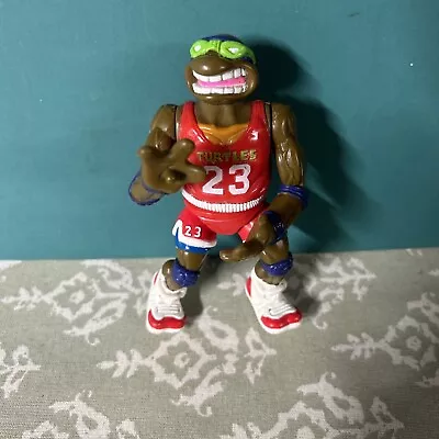 Teenage Mutant Ninja Turtles Slam Dunkin Donatello Figure Jordan #23 1991 TMNT! • $18.99