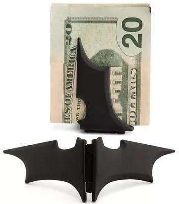 Bat Shaped Magnetic Money Clip In Black Or Gold Or Silver For Man Or Woman • $7.95