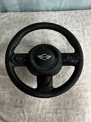 2013 MINI Cooper S R56 Steering Wheel W/ Buttons Black • $150