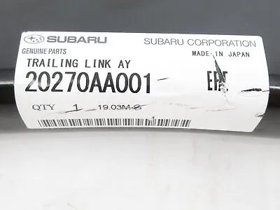 Genuine OEM Subaru 20270AA001 Rear Trailing Control Arm W/o Air Suspension • $89.43