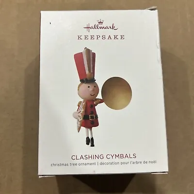 NEW Limited Edition Clashing Cymbals Drummer Christmas Ornament Hallmark 2018 • $10.99
