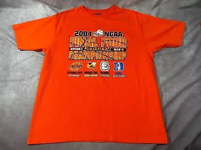 Vintage 2004 NCAA Final Four T-shirt OSU Ok State Duke UCONN Georgia Tech - L • $20