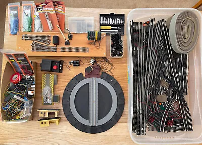 Hornby Track Turntable Train Controller And Track Accessories Bundle Job Lot • £245