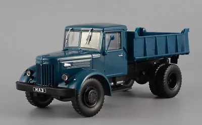 MAZ-205 Dump Truck USSR Soviet Blue 1947-1965 Year 1/43 Scale Diecast Model Car • $78.28