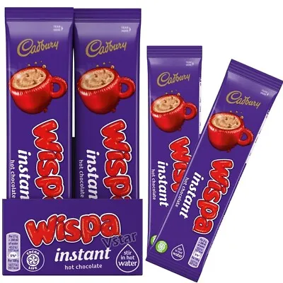 £18.47 • Buy Cadbury Wispa Instant Hot Chocolate Drink Stickpack 27g