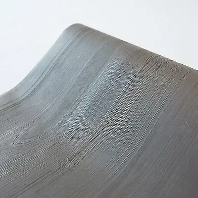D-C-Fix Dark Grey Wood Panel Effect Self Adhesive Film 1.5 M X 67.5cm • £10.99