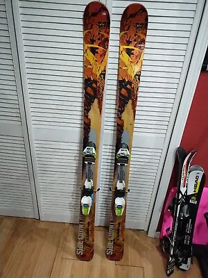 Nordica Hell And Back Powder Skis Sz 161cm.... Marker Squire Bindings • $160