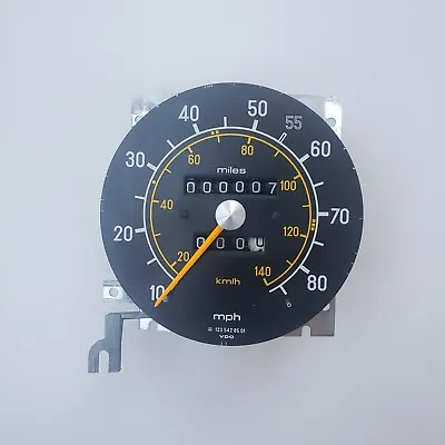 Mercedes W123 W133 Instrument Cluster Speedometer Odometer Gauge [ONLY 7 Miles] • $179.99