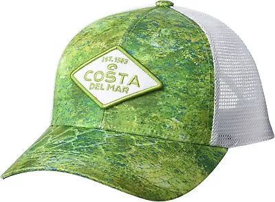 Costa Del Mar Mossy Oak Trucker Fishing Hat | Coastal Mahi | Free Ship & Returns • $17.95