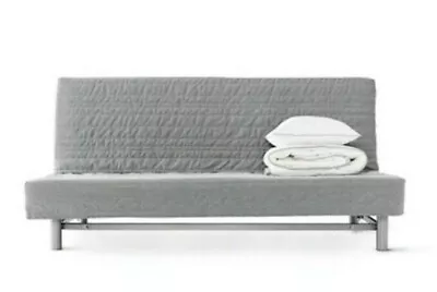 £169 • Buy * New IKEA BEDDINGE 3-Seater Sofa BED Cover Set In KNISA LIGHT GREY 003.064.06