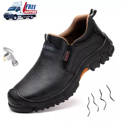 Composite Toe Safety Shoes Mens Waterproof Work Boots Non Slip Protective Boots • $42.77