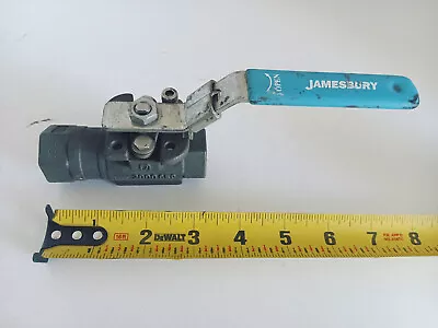 Jamesbury Ball Valve 2000 Xwp Wcg Jt 1/2  A 2236 Seat Cwp 1000 Psi • $16.99