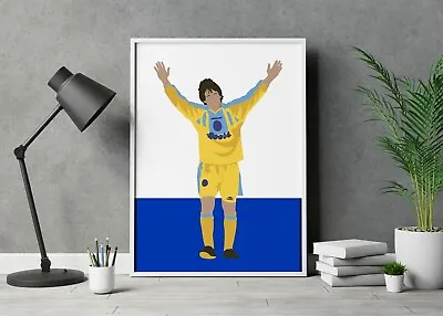 £6.99 • Buy Gianfranco Zola Print Minimalist Art Photo Poster Chelsea Champions League 