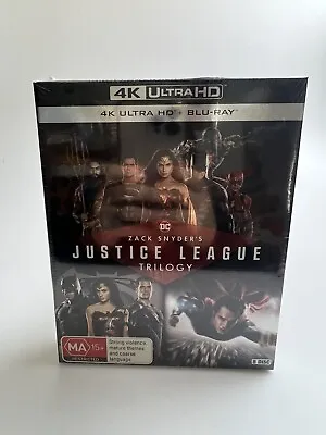 $90 • Buy Zack Snyder's - Justice League | Trilogy (Box Set, Blu-ray, 2021) Brand NEW