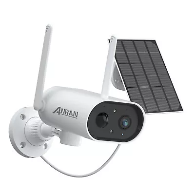 $24.99 • Buy Solar Battery Powered Security Camera Wifi Outdoor 180° Pan Home System Wireless