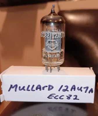 Mullard Vintage 12au7a/ecc82 Made In Great Britain Gray Plate Rare W/shield • $50