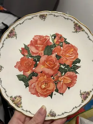 Royal Albert Collectors Plate Elizabeth Of Glamis Queen Mother Favourite Flowers • £5