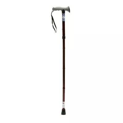 Drive Gel Grip Handle Cane Adjustable Height Folding Non Slip Walking Stick • £16.99