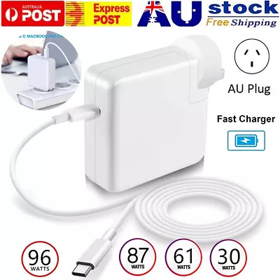 30W 87W 118W USB-C Power Adapter Type C For Apple Macbook Air Pro Laptop Charger • $25.79