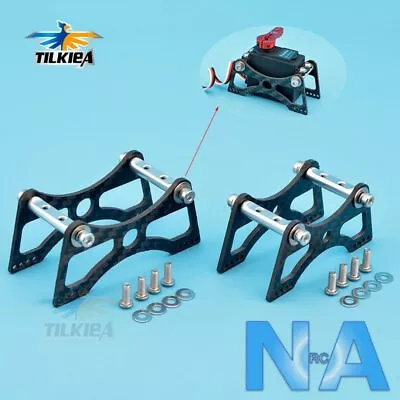 £14.49 • Buy TFL Servo Mount Carbon Standard/Mini Servo Size RC Boat Steering Rudder