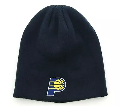 OTS Indiana Pacers Winter Hat NBA Knit Beanie With Logo Adult One Size • $9.99