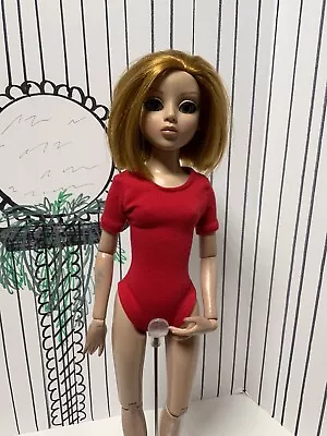 Red Bodysuit For Your Ellowyne Wilde Tonner Fashion Doll 16” Outfit • $15