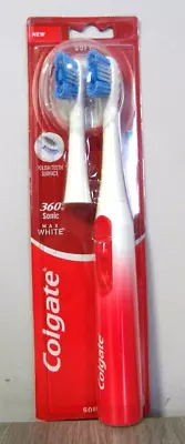 Colgate 360 Sonic Max White Soft Battery Operated Electric Toothbrush • £10.49