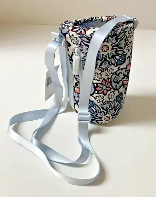 Vera Bradley Water Bottle Crossbody Bag Lisbon Medallion Lighten Up NWT NEW • $22.74