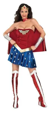 Licensed Justice League DC Comics DELUXE ADULT WONDER WOMAN COSTUME • $48.99