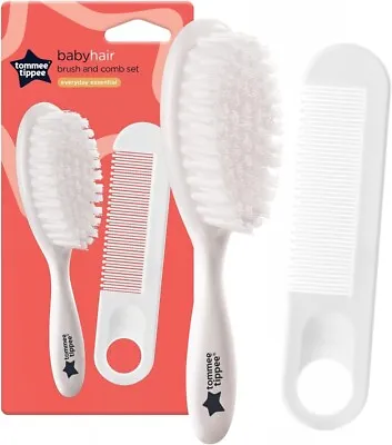 Tommee Tippee Essential Basics Brush And Comb Set 2 Count (Pack Of 1)  • £4.99