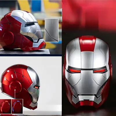 NEW Iron Man MK5 Helmet 1:1 English Voice-controlled Wearable Mask Kid Gift • $313.50