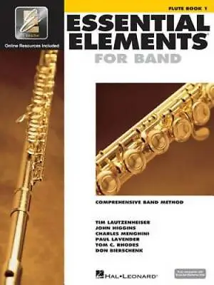 Essential Elements 2000: Book 1 (Flute) - Paperback By Hal Leonard Corp. - GOOD • $4.46