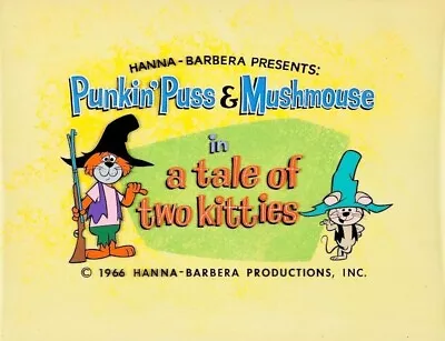 Punkin’ Puss & Mushmouse Complete Cartoon Series 23 Episodes On 1 DVD • $7.99