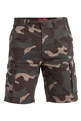 Men's Cargo Combat Shorts Multi Pockets • $20.99