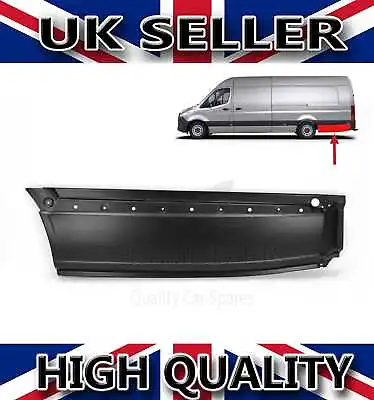 Side Lower Panel Moulding Metal Rear Left Lwb For Mercedes Sprinter 2006-2018 • £32.33