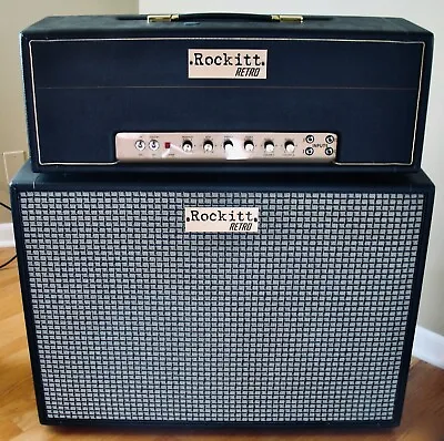 Rockitt Retro 50W Plexi Head + 2X12 Cabinet (2 Celestion Greenbacks) ~ Marshall • $2099.99