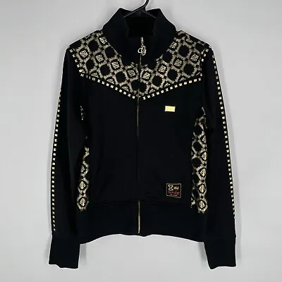 $19.99 • Buy G Unit Womens Black Gold Logo Jacket Size XL