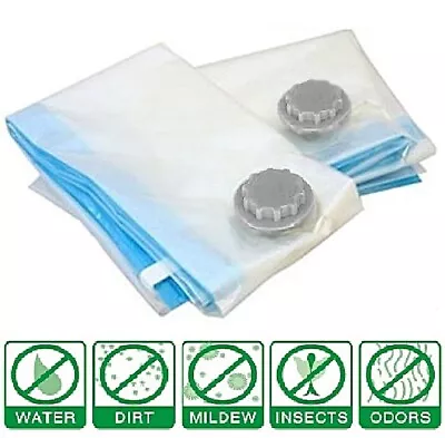 $19.95 • Buy 10 Pack: 6 SUPER Jumbo XL LARGEST Vacuum Space Saver Storage Bag + 4 Travel Bags