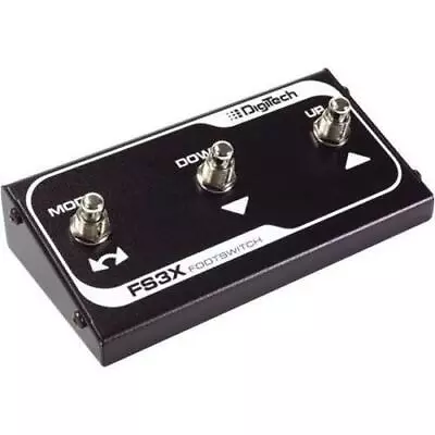 DigiTech 3-Button Footswitch FS3X - Unleash Your Trio JamMan Or SDRUM • $59.99