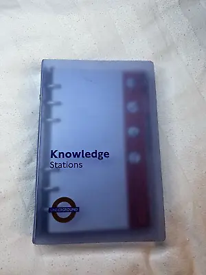 London Underground - Knowledge - Stations  Looseleaf Binder LUL 2003 • £50