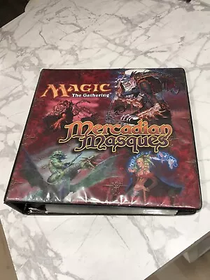 Magic The Gathering Mercadian Masques Ultra Pro 3-Ring Binder With Empty Sleeves • $179