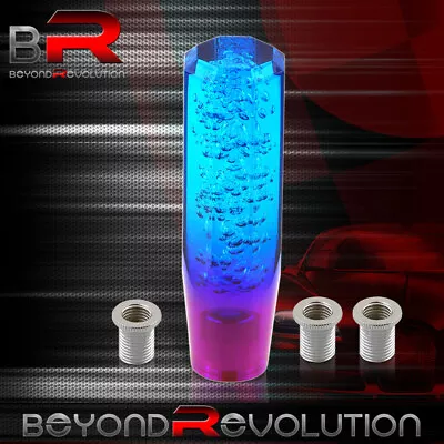 For Nissan 8X1.25mm 6  Long Extended Bubble Style Shift Knob AutoX Track Rainbow • $21.99