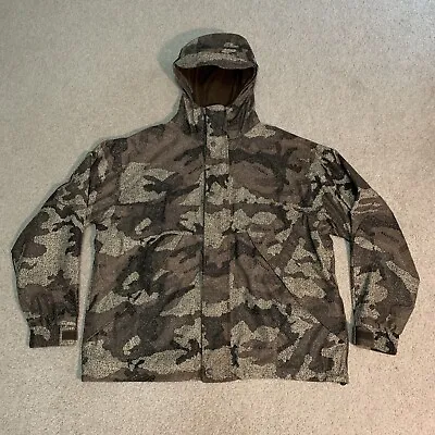 Cabela's Dry Plus Hooded Jacket Outfitter Brown Seclusion 3D XL • $129.99