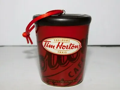 $27.99 • Buy Tim Hortons 2010 Always Fresh Take Out Coffee Cup Ceramic Christmas Ornament 