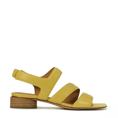 EOS On Sale | Talisk Sandals In Yellow Anline Leather • $95.90